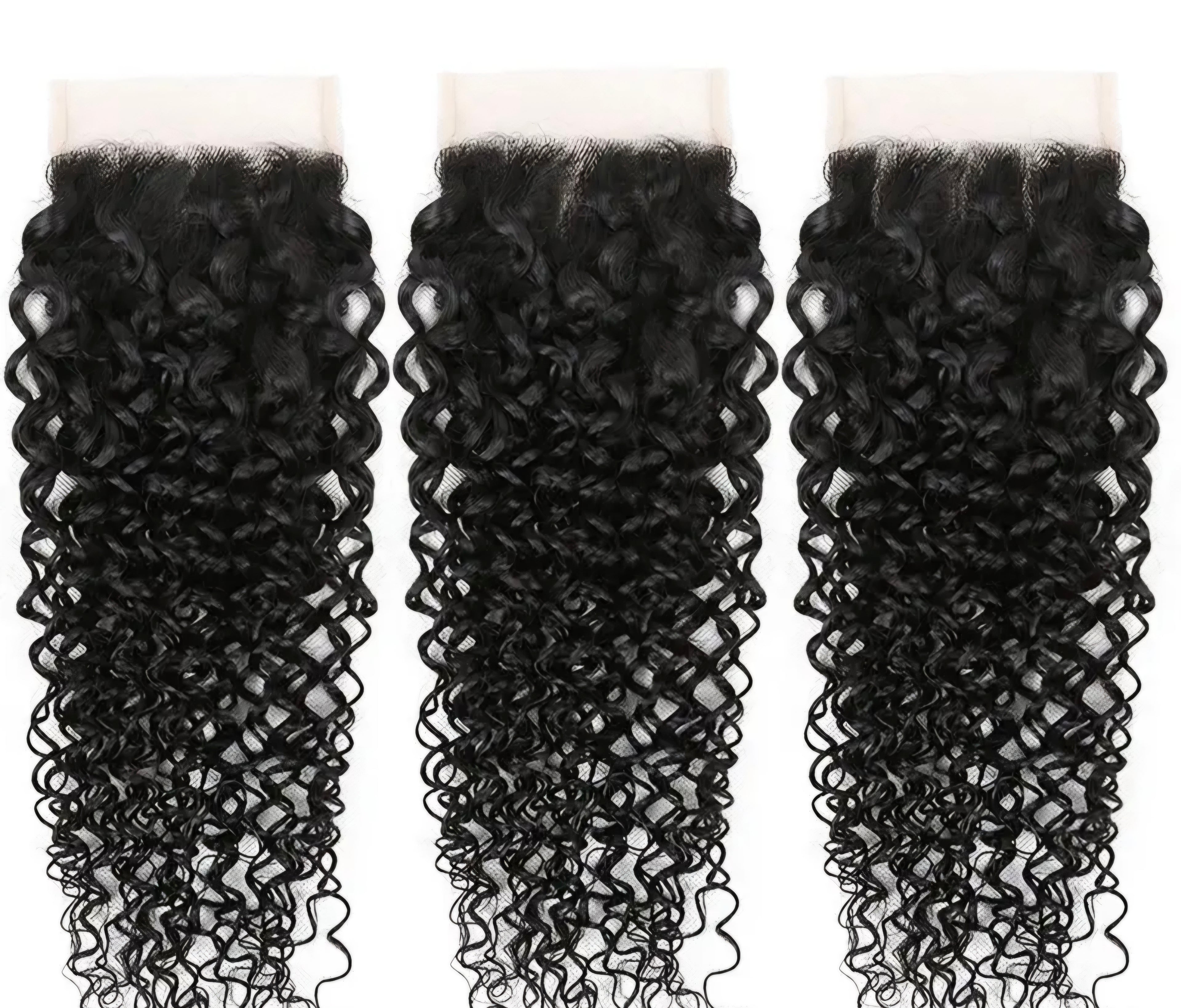 Curly 4*4 closure